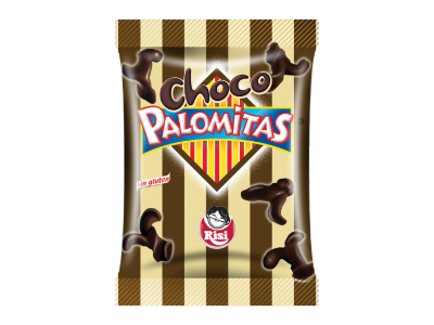 Palomitas Caramelo Choco Negro 30gr x 30uns
