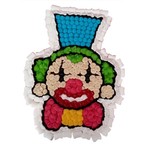 PLAQUE BONBON  CLOWN 4XA4