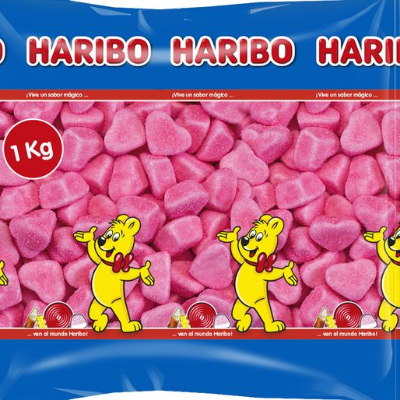 HARIBO - Corazon Soft Pica Pink 1kg