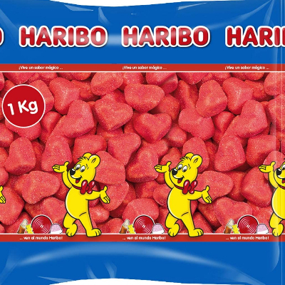 HARIBO - Corazon Soft Rouge 1kg