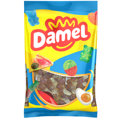 Damel - Bouteille Cola Lisse Halal x1kg