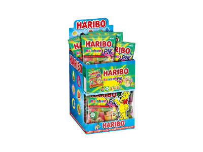 HARIBO - RAINBOW PIK 40gr Boite de 30 mini sachets